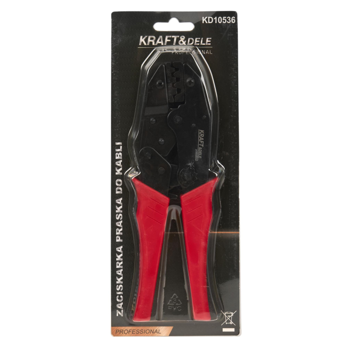 Presa Cleste sertizat cabluri otel mansoane terminale 0.25-6mm² 270mm (KD10536) [2]