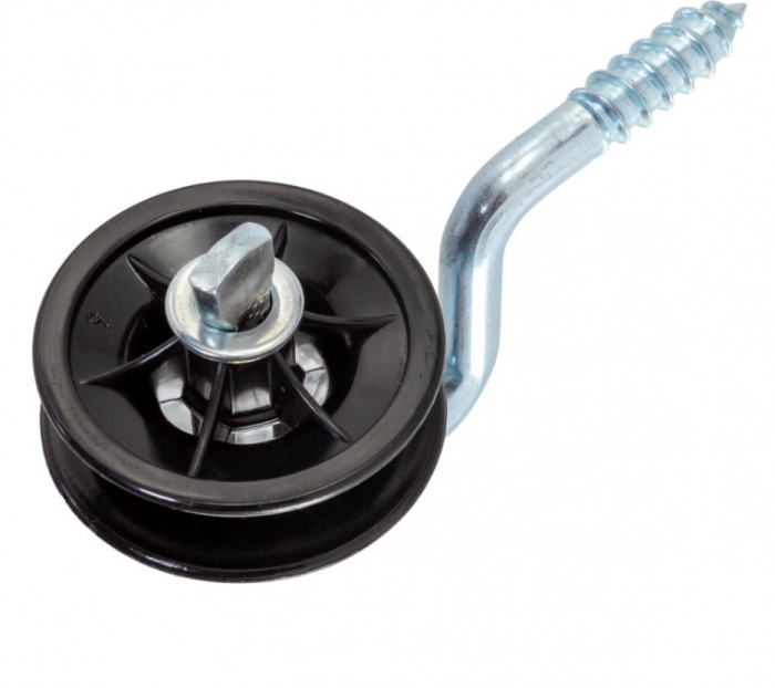 Izolator colt cu fanta rotita gard electric (AGR0106) [7]