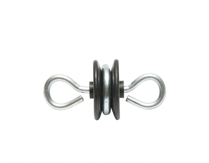 Izolator cu ancorare dubla 5.9mm 93x82mm poarta gard electric DISBY88 (BK87673) [4]