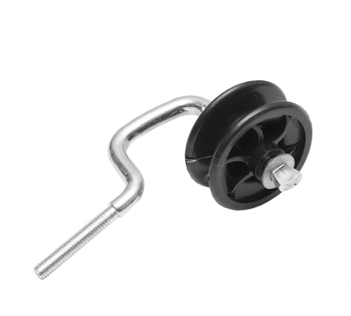 Izolator negru cu filet M6 gard electric DISSR52 (BK87522) [3]
