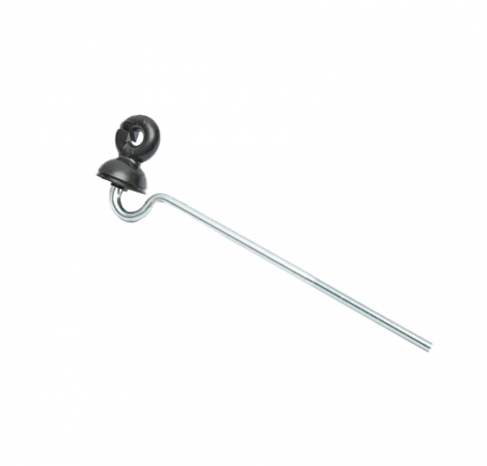 Izolator premium lung inelar unghiular fi6 pentru fir gard electric DISCH62 (BK87592) [1]
