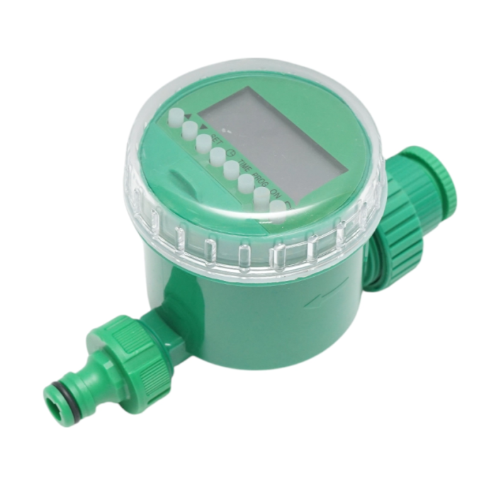 Kit complet irigare prin picurare cu furtun 25m, temporizator, duze, conectori, tije de fixare 66 piese (DISPH50) [4]