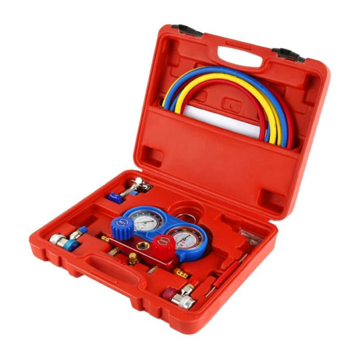 Trusa tester presiune verificare incarcare freon clima AC aer conditionat [5]