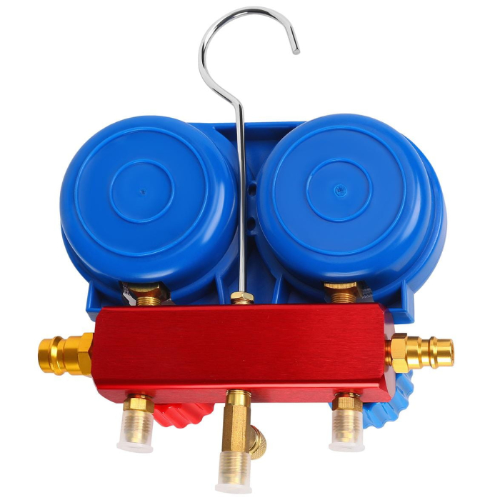 Trusa tester presiune verificare incarcare freon clima AC aer conditionat [18]