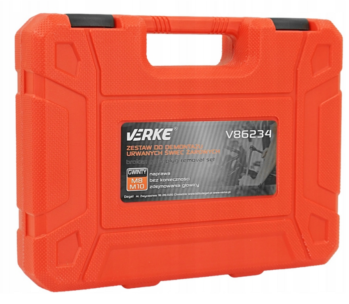Kit demontare bujii incandescente rupte, M8 si M10 (V86234) [9]