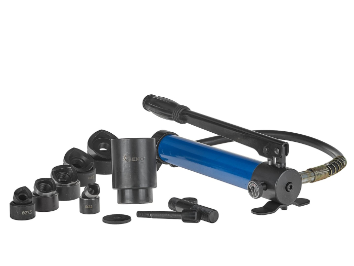 Kit hidraulic pentru perforare tabla metalica 22-60 mm cu forta 10 tone (G00915) [2]