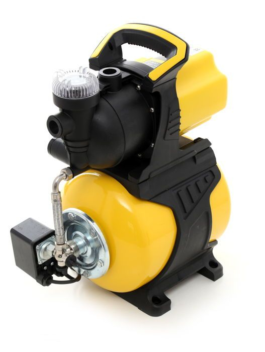 Kit hidrofor pompa de gradina 19L 1300W H refulare 35m si presostat (KD743) [4]