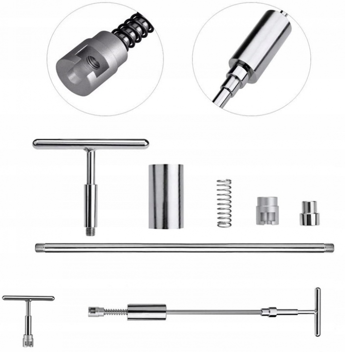 Kit indreptat tabla caroserie cu ciocan inertial culisant auto 19piese (KD10662) [4]