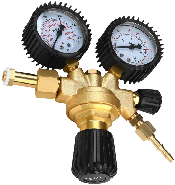 Kit pachet aparat, invertor sudura + butelie + regulator gaz MIG MMA TIG 220A sarma flux fara gaz (KD1882+(2)) [10]