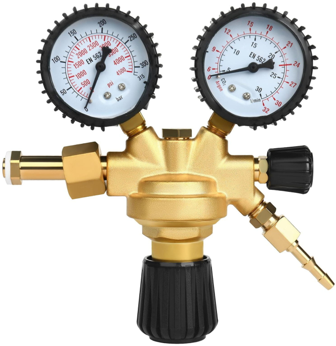 Kit pachet aparat, invertor sudura + butelie + regulator gaz MIG MMA TIG 220A sarma flux fara gaz (KD1882+(2)) [5]