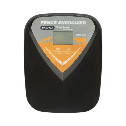 Kit pachet gard electric 14 Joule 12 220V panou 30W baterie 18ah 4000m 4mm (BK87125-4000(4mm)-30W-18ah) [2]