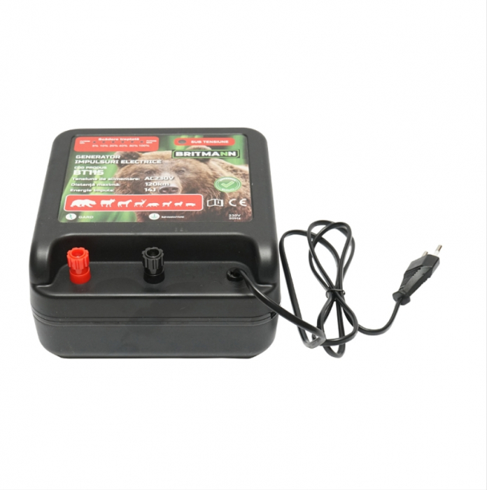 Kit pachet gard electric 14 Joule 220V fir 1000m 100 izolatori + accesorii (BT115-1000-04-01) [11]