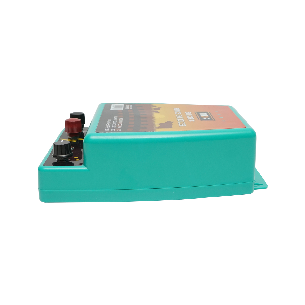Kit pachet gard electric 6 Joule 12 220V panou baterie 7ah fir 2000m (TH87583/BK87583-2000-03-7ah) [20]