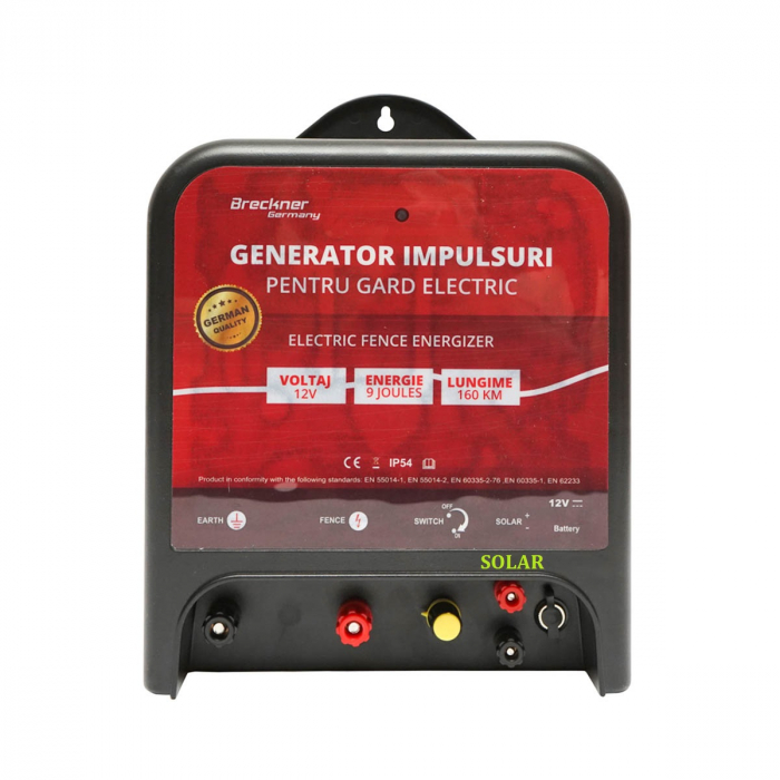 Kit pachet gard electric 9 Joule 12 220V fir 1000m 100 izolatori (Gi9J-1000-01) [3]