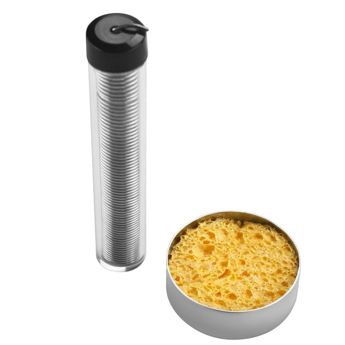 Kit pistol de lipit cositorit fludor cu gaz 1300°C 12ml + accesorii (KD1792) [12]