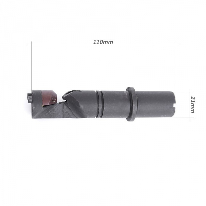 Kit reparatie foarfeca aparat electric taiat tabla tija + freza (ES116) [2]