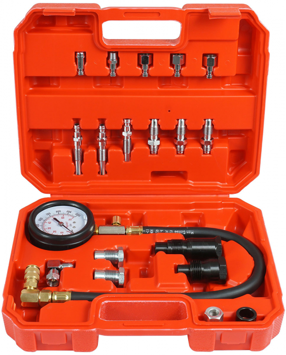 Kit tester compresie pentru motor diesel 0-70 BAR (V86257) [3]