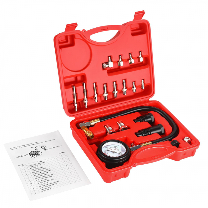 Kit tester compresie pentru motor diesel 0-70bar (KD12538) [3]