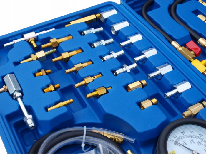 Kit tester presiune motoare benzina 0-10bar 46 piese (MTCXG-1013) [2]