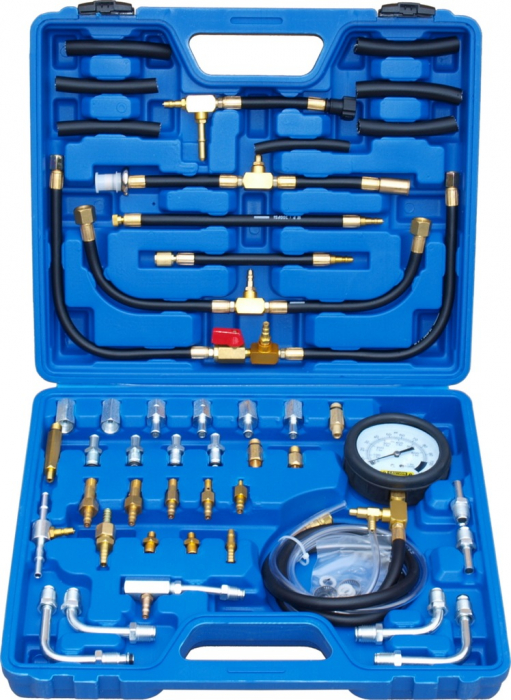 Kit tester presiune motoare benzina 0-10bar 46 piese (MTCXG-1013) [1]