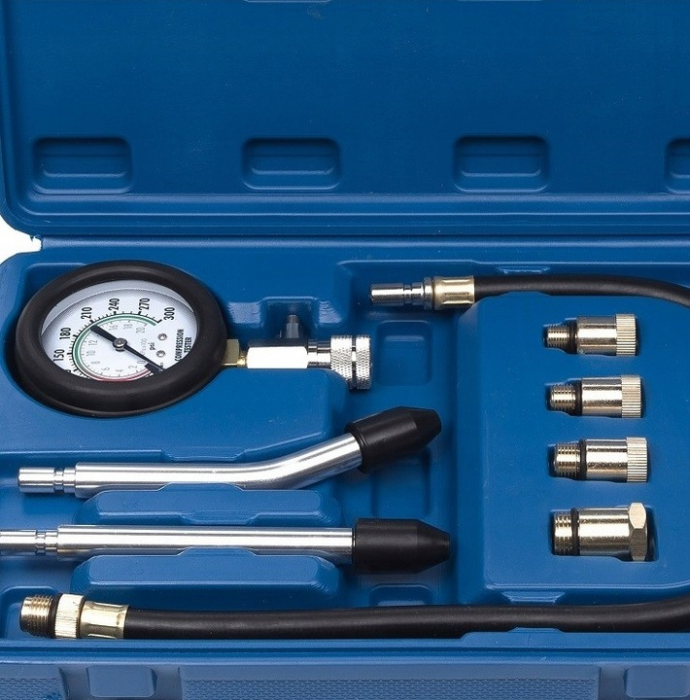 Kit tester presiune motoare benzina 0-20bar 8 piese (FR3002) [1]