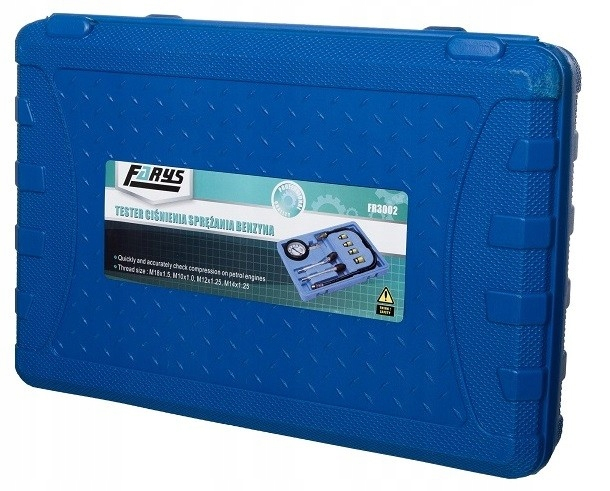 Kit tester presiune motoare benzina 0-20bar 8 piese (FR3002) [3]