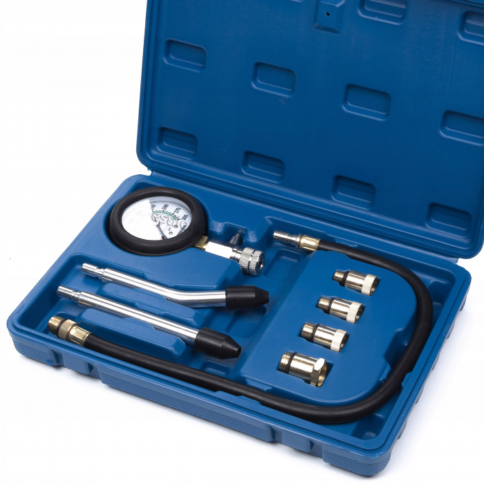 Kit tester presiune motoare benzina 0-20bar 8 piese (FR3002) [2]