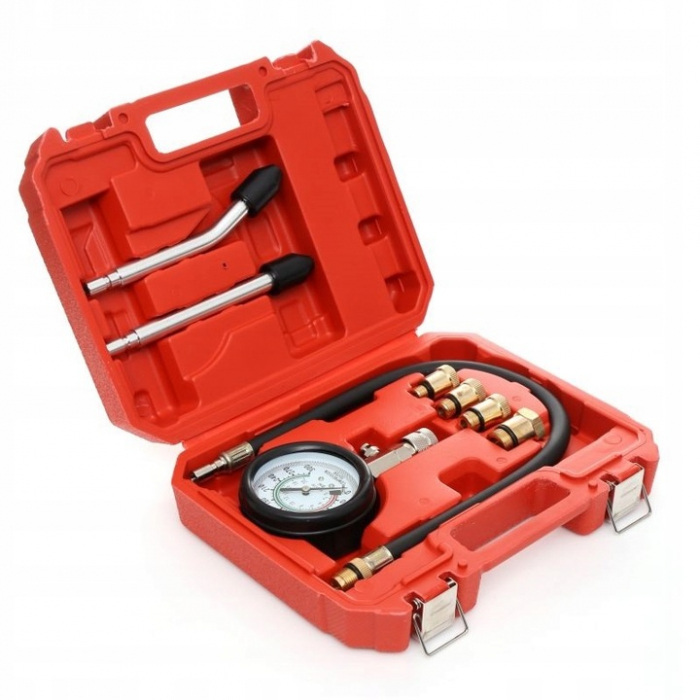 Kit tester presiune motoare benzina 0-20bar 8 piese (KD10522) [6]
