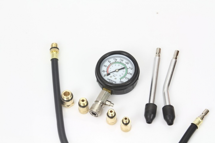 Kit tester presiune motoare benzina 0-20bar 8 piese (M57681) [2]