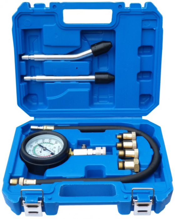 Kit tester presiune motoare benzina 0-20bar 8 piese (S10453) [3]