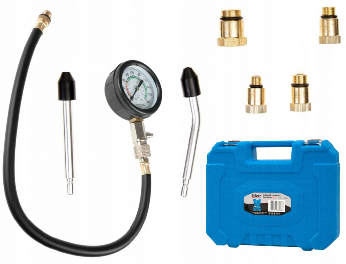 Kit tester presiune motoare benzina 0-20bar 8 piese (S10453) [5]