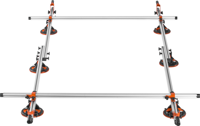 Kit transport placi ceramice format mare 3600 mm cu 6 ventuze 150 kg (KD11985) [6]