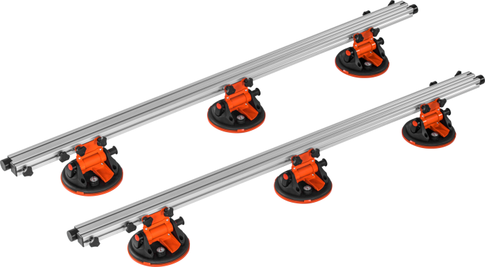 Kit transport placi ceramice format mare 3600 mm cu 6 ventuze 150 kg (KD11985) [2]
