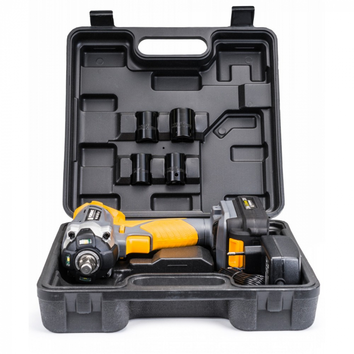 Pistol cheie cu impact acumulator 350NM 20V 2ah masina insurubat desfacut (PM0681) [8]