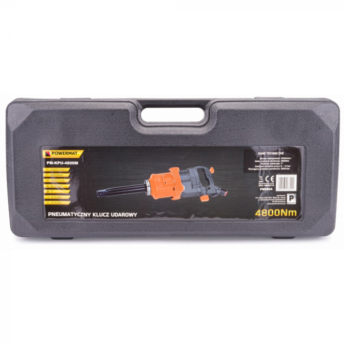 Pistol cheie pneumatica impact 4800Nm 1  + tubulare 32  33mm camion, tir insurubat desfacut (PM0804) [4]
