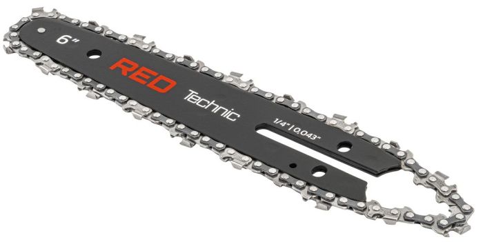 Lama de ghidaj 10cm 4 inch si 2 lanturi 1/4 pentru mini ferastrau electric (RTPR0162) [8]