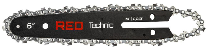 Lama de ghidaj 10cm 4 inch si 2 lanturi 1/4 pentru mini ferastrau electric (RTPR0162) [6]