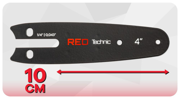 Lama de ghidaj 15cm 6 inch si 2 lanturi 1/4 pentru mini ferastrau electric (RTPR0161) [11]