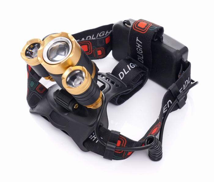 Lampa lanterna frontala profesionala x2000 zoom (KD1246) [10]