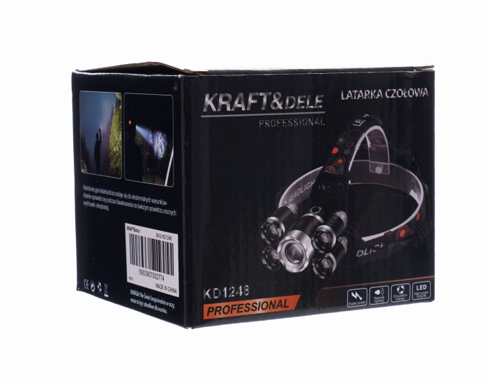 Lampa lanterna frontala profesionala x2000 zoom (KD1248) [13]