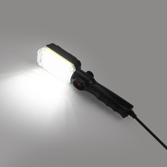 Lampa LED de lucru pentru atelier cablu 5m magnet 15 W 30 leduri (KD3493) [10]