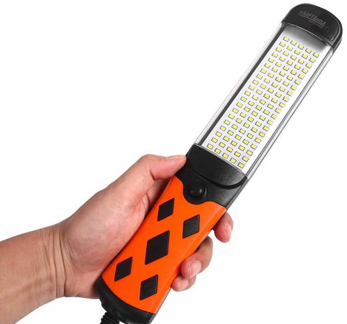 Lampa LED de lucru pentru atelier cablu 5m magnet 20 W 100 leduri (KD3491) [8]