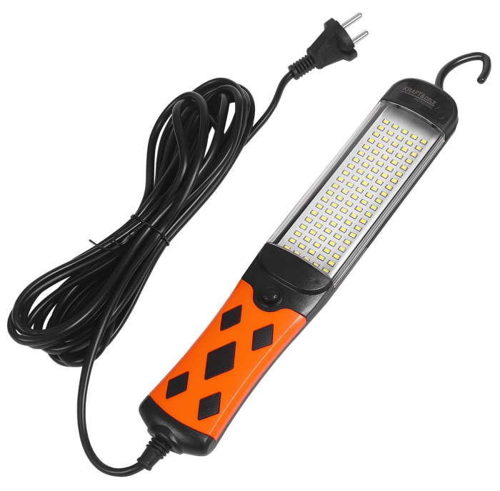 Lampa LED de lucru pentru atelier cablu 5m magnet 20 W 100 leduri (KD3491) [3]