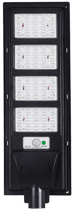 Lampa LED solara exterior 1200W cu senzor telecomanda baterie 8Ah + suport (B5804) [11]