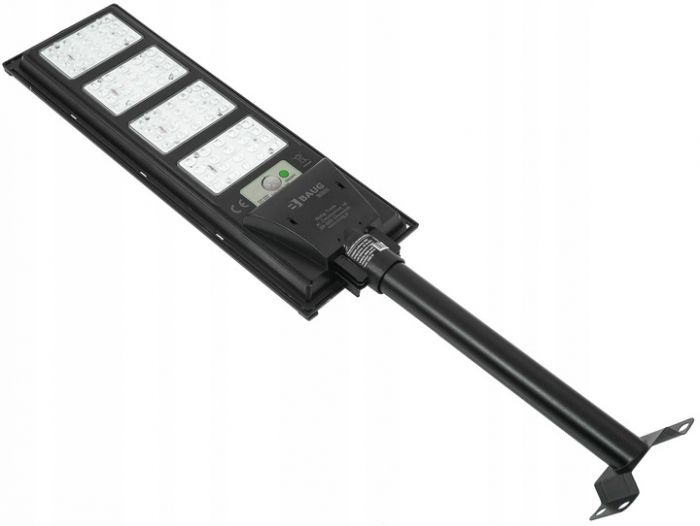 Lampa LED solara exterior 1200W cu senzor telecomanda baterie 8Ah + suport (B5804) [6]