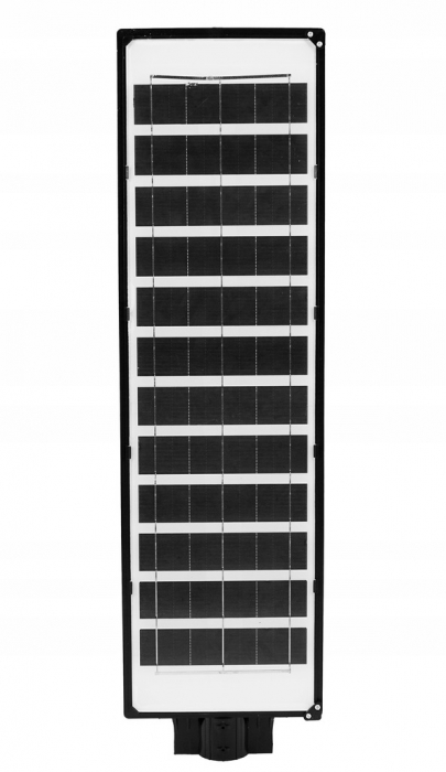Lampa LED solara exterior 1800W cu senzor telecomanda baterie 10Ah + suport (B5805) [7]