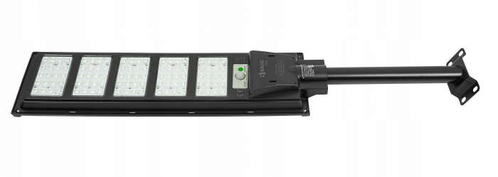 Lampa LED solara exterior 1800W cu senzor telecomanda baterie 10Ah + suport (B5805) [10]
