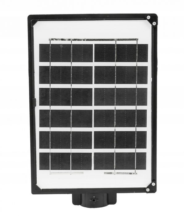 Lampa LED solara exterior 200W cu senzor telecomanda baterie 4Ah + suport (B5801) [7]