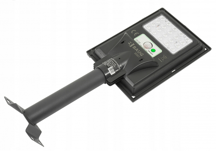 Lampa LED solara exterior 200W cu senzor telecomanda baterie 4Ah + suport (B5801) [5]