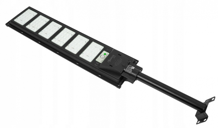 Lampa LED solara exterior 2200W cu senzor telecomanda baterie 12Ah + suport (B5806) [2]